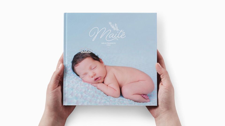 Design de álbum newborn | Maitê