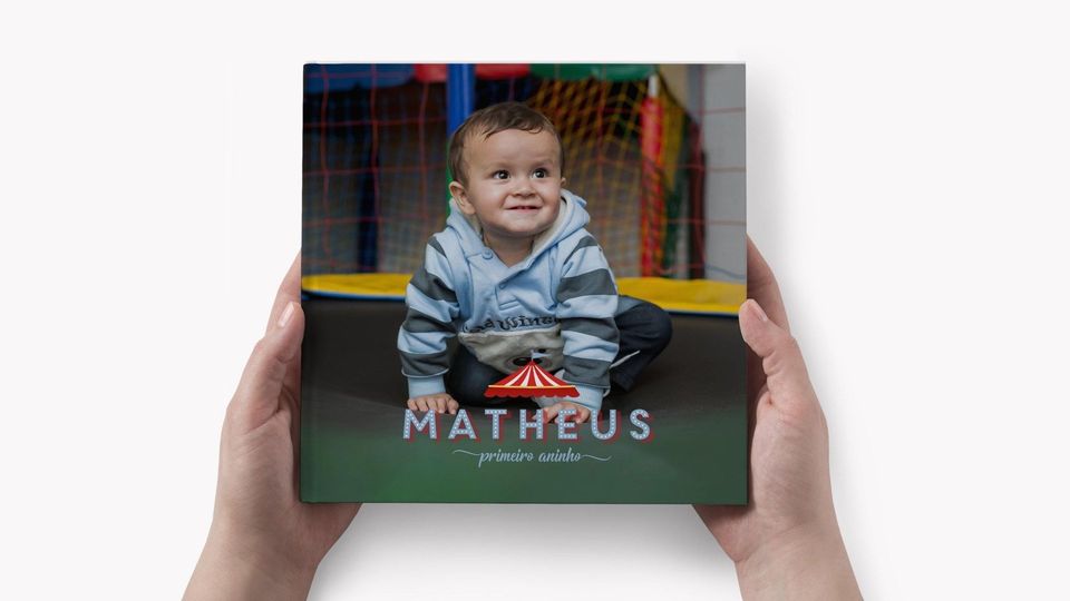 Desgin de álbum de aniversário | Matheus