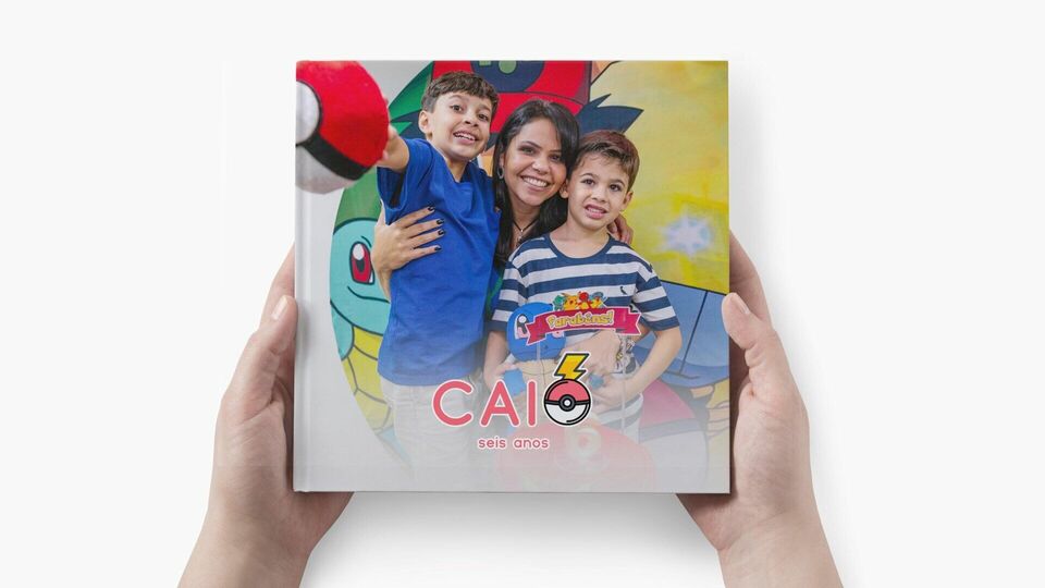 Design de álbum de aniversário | Caio