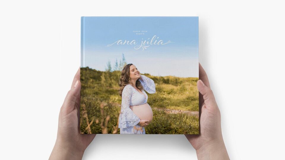 Design de álbum gestante | Ana Júlia Design de álbum gestante | Ana Júlia