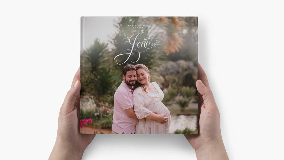 Design de álbum de gestante | João