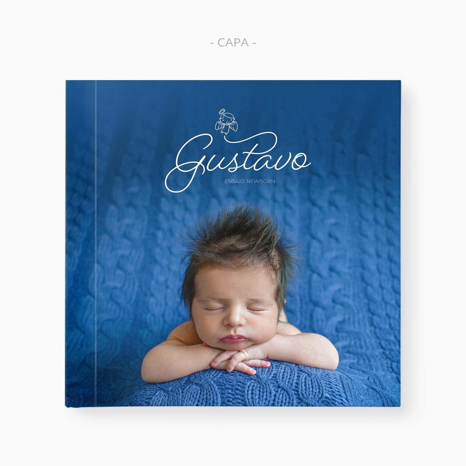 Design de álbum newborn | Gustavo