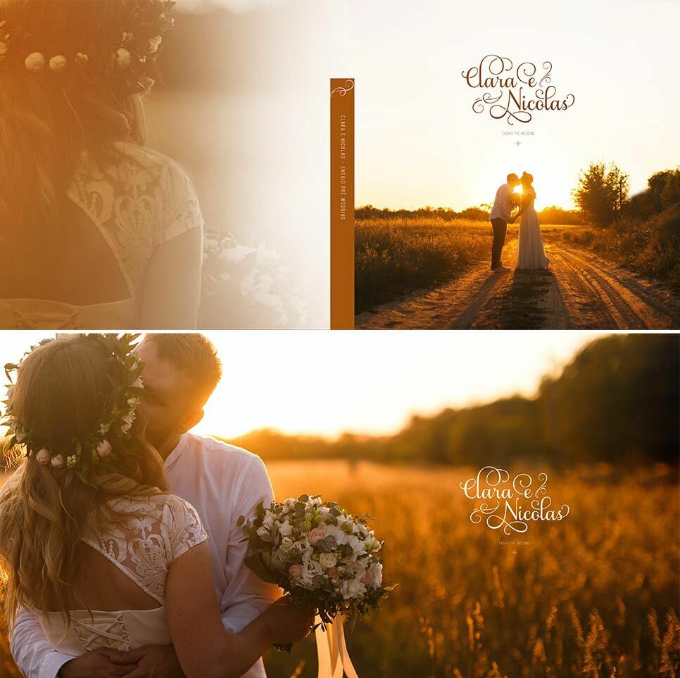 Foto Diagramação de álbum de casamento - Clara e Nicolas - Imagem 3