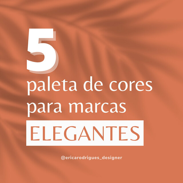 O segredo por trás das paletas de cores para marcas elegantes